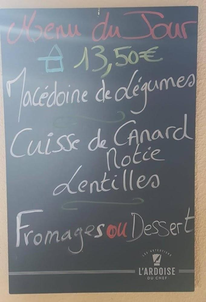 Restaurant des Druides - Menu Image 1